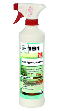 Fliesen Reinigung mit HMK R191 Reinigungsspray