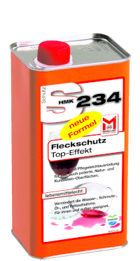 Naturstein imprägnieren mit HMK S234 Fleckschutz - Top-Effekt