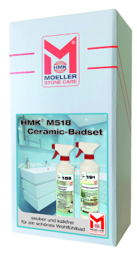 Badreinigung mit HMK M518 Ceramic-Badset